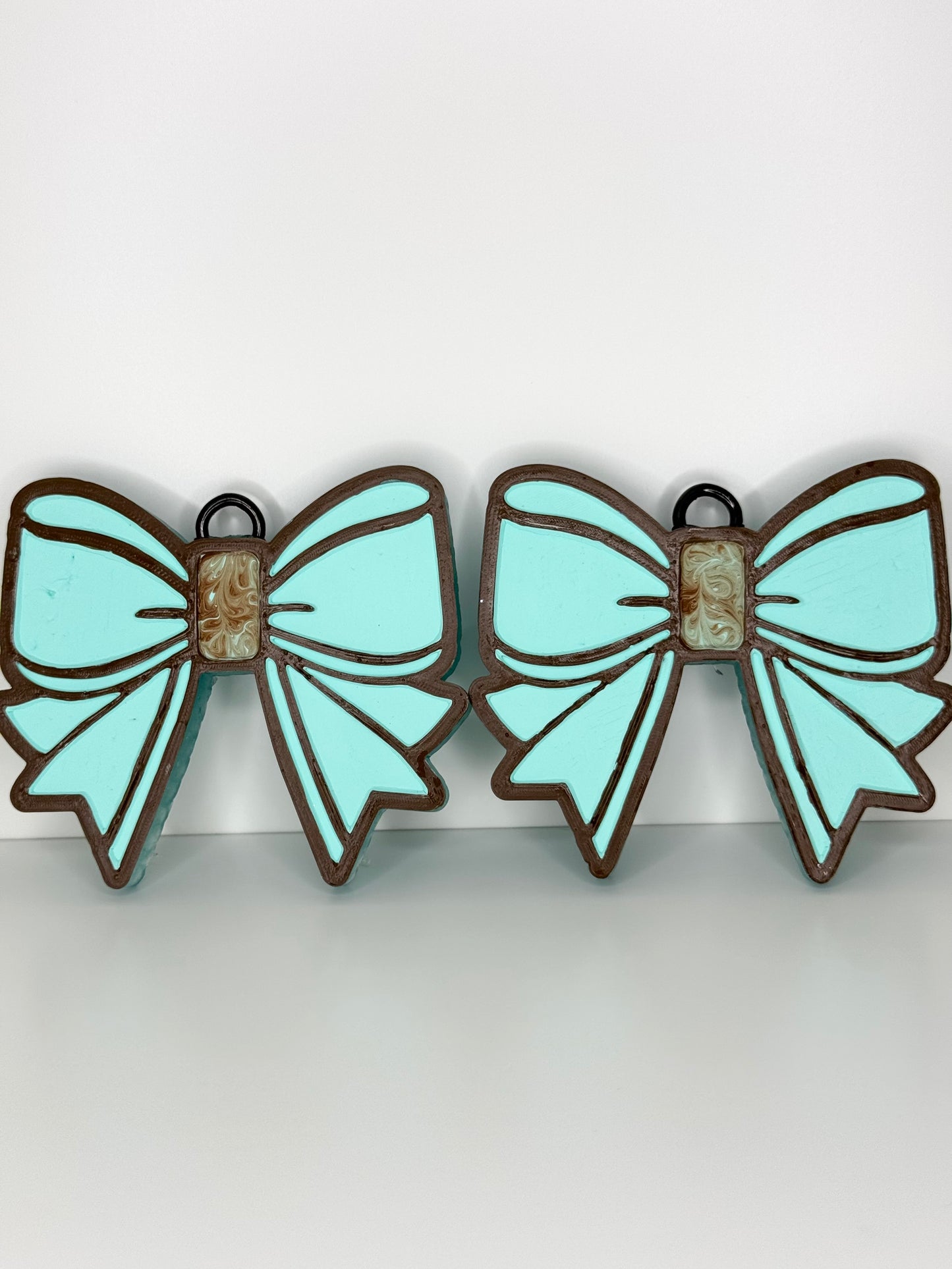 Bow Vent Clip Freshies -Picnic Basket (Gingham)