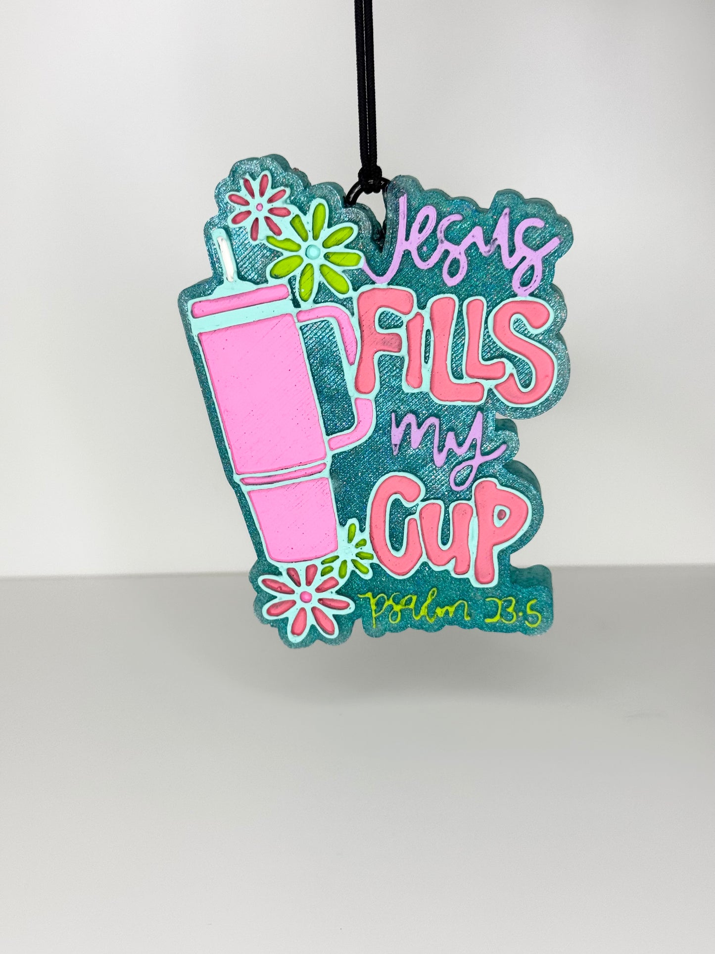 CUSTOM Jesus Fills my Cup Freshie