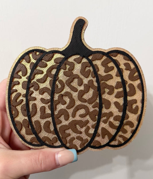 CUSTOM Leopard Pumpkin Freshie