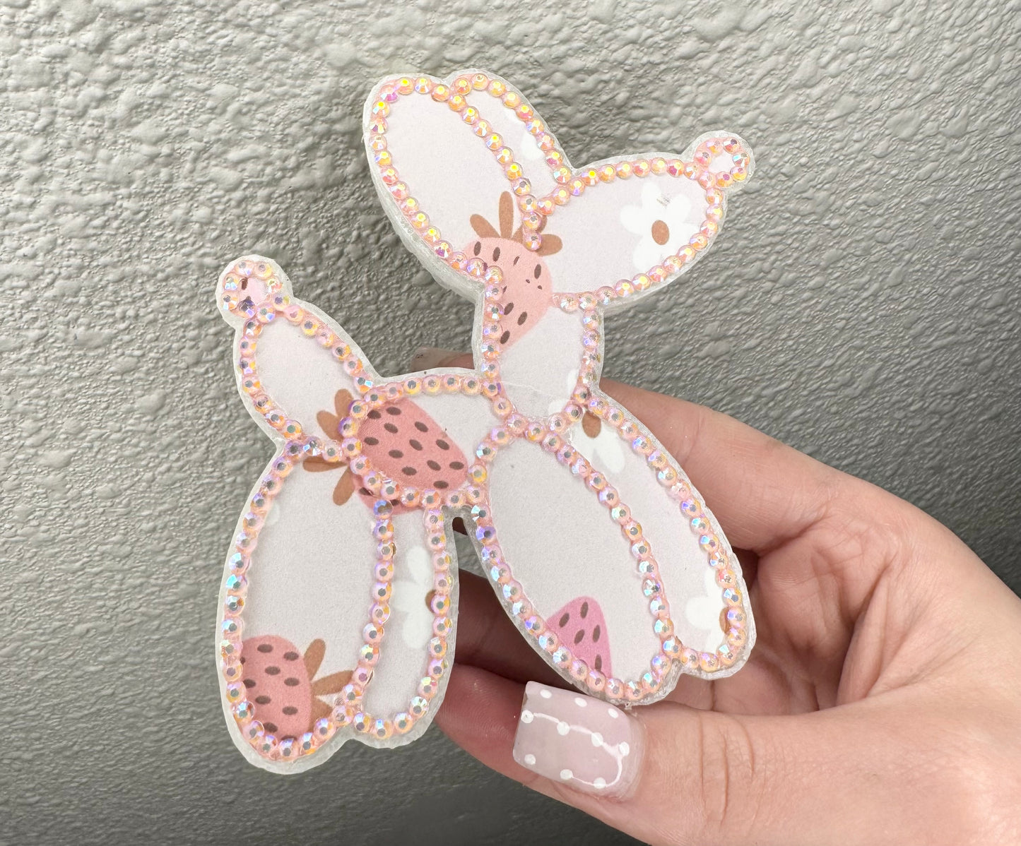 WHOLESALE - Strawberry Design Balloon Dog