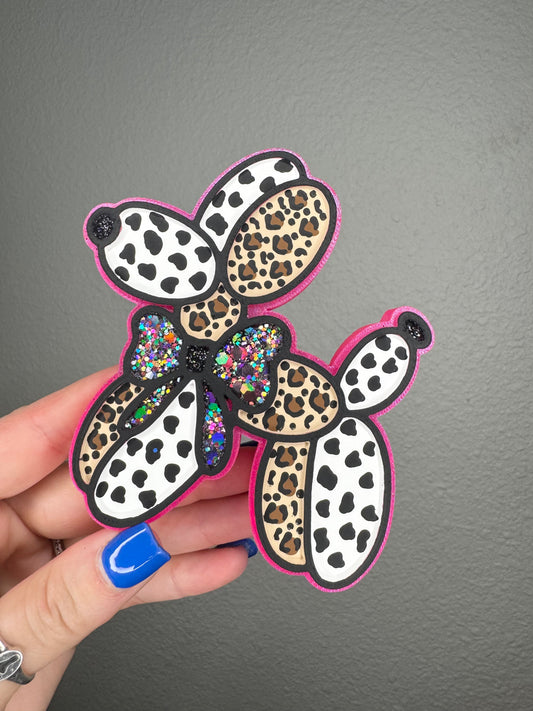 WHOLESALE - Balloon Dog with a Bow Freshie