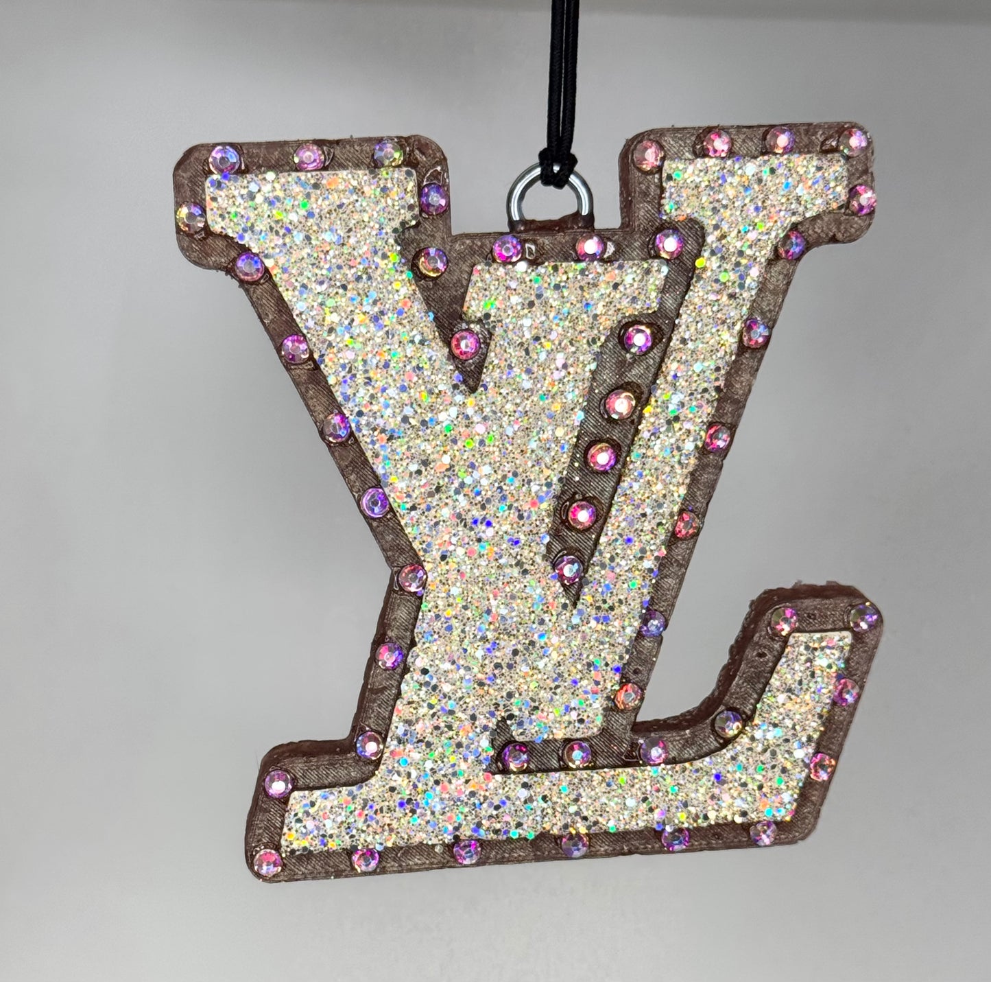 CUSTOM LV Symbol Freshie (Add Rhinestones)