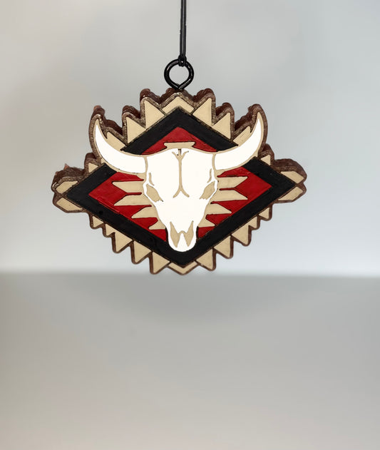 Aztec Bull Head Freshie - Saddle Up Cowboy