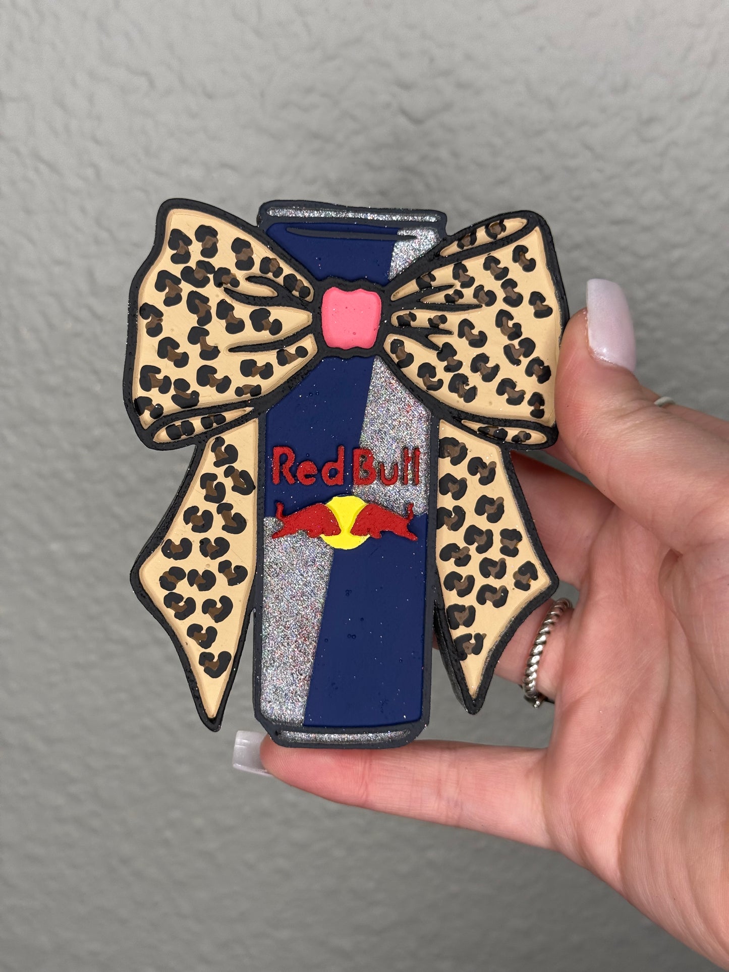 WHOLESALE - Red Bull with a Bow Can Freshie