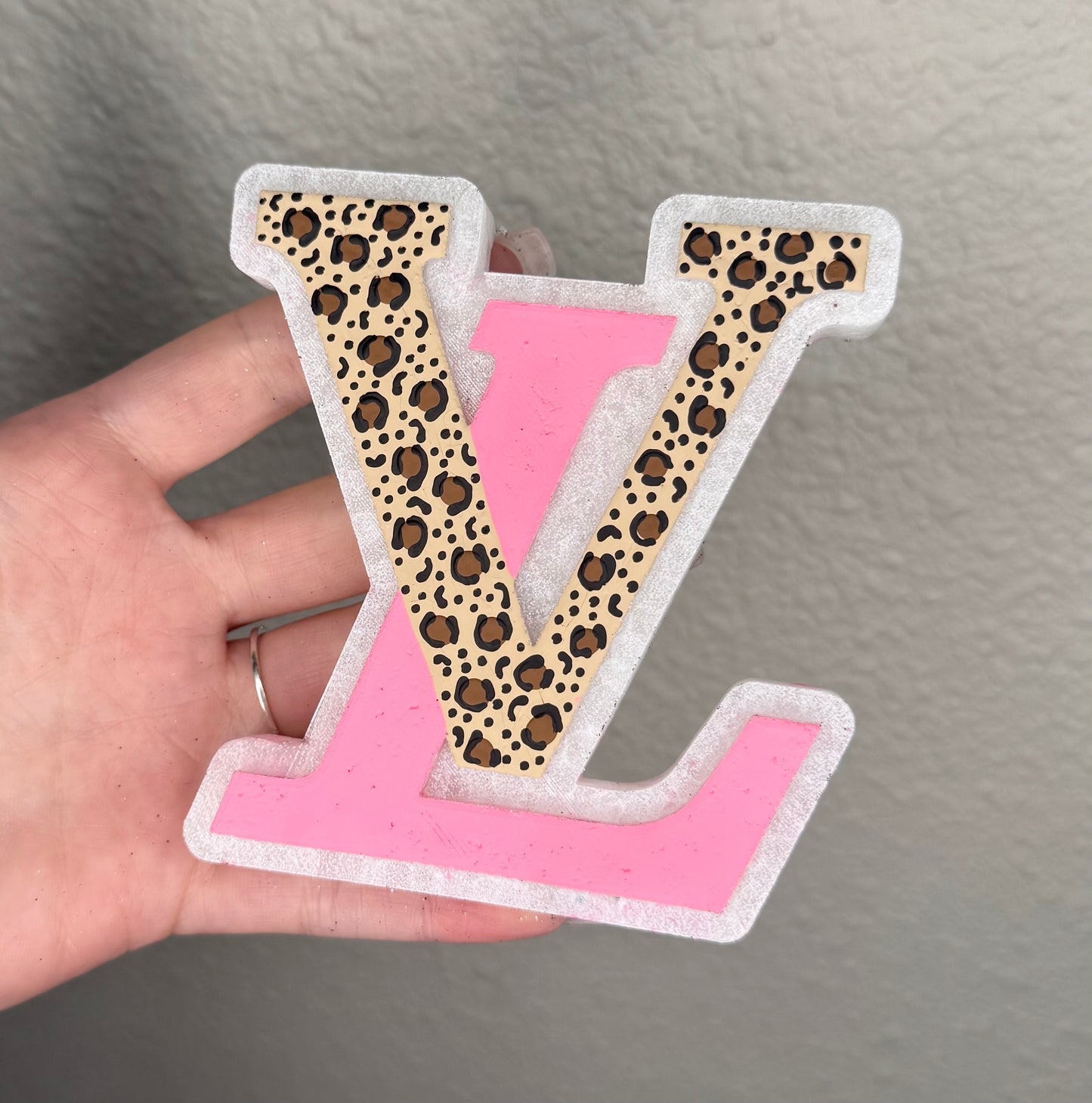 CUSTOM LV Symbol Freshie (Rhinestones NOT Included )