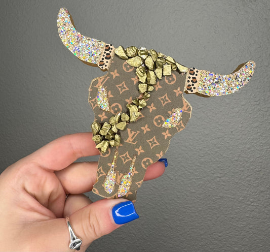 WHOLESALE - LV Brown Bull Head Freshie