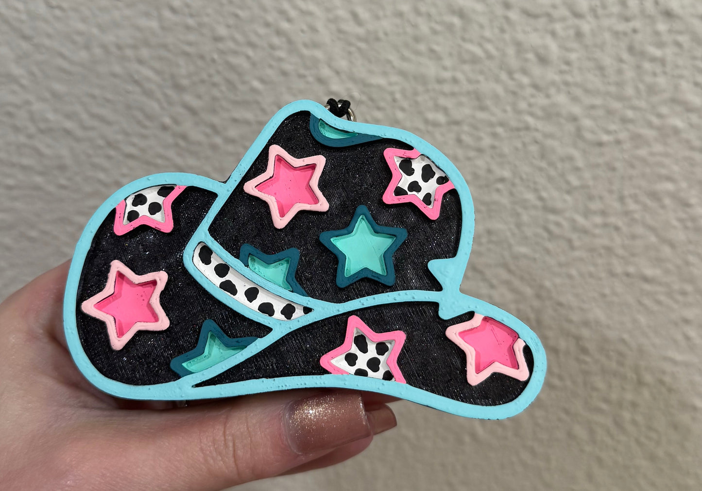 WHOLESALE - Hat with Stars Freshie