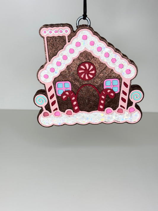 CUSTOM Gingerbread House Freshie
