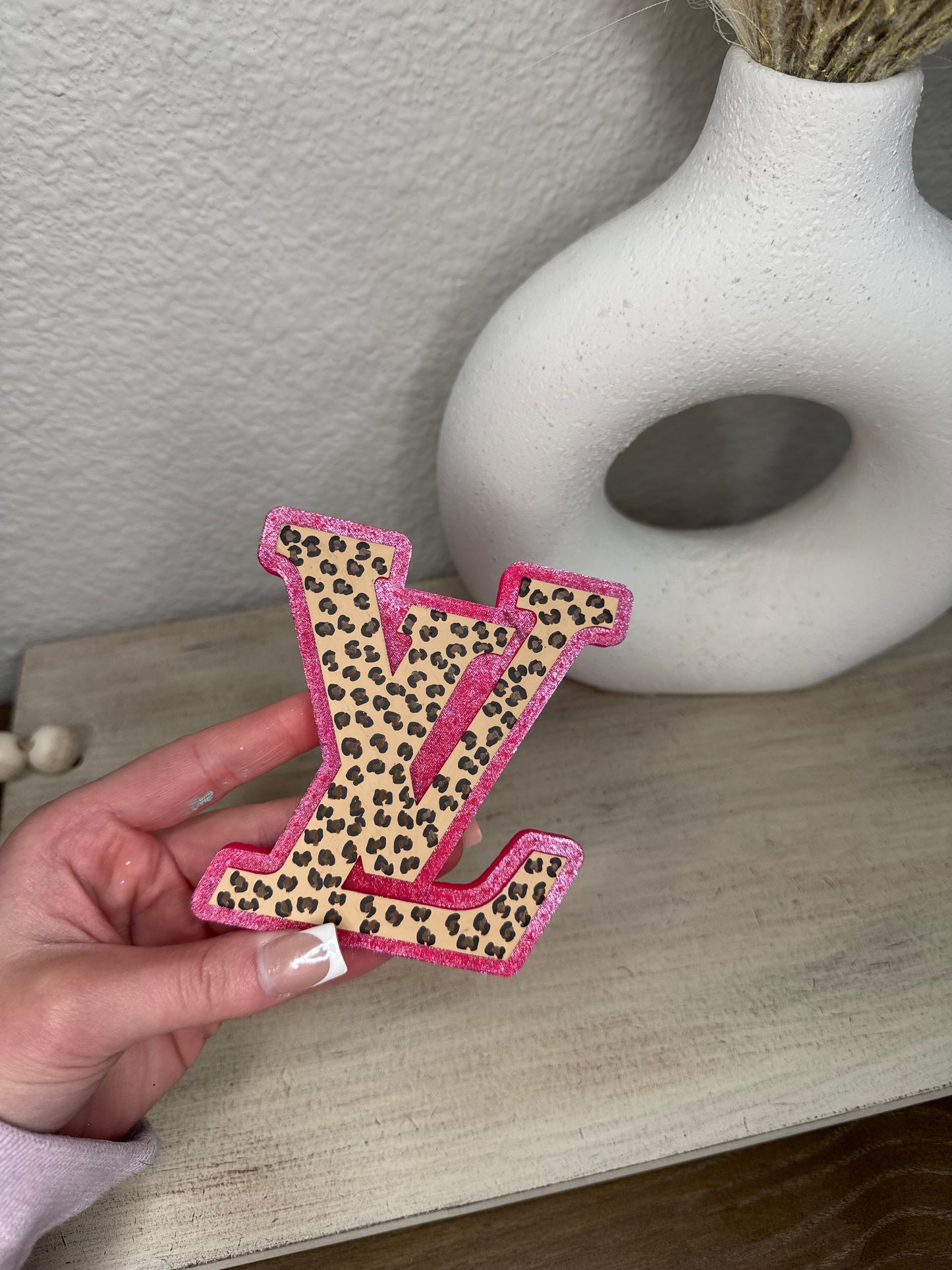 CUSTOM LV Symbol Freshie (Rhinestones NOT Included )