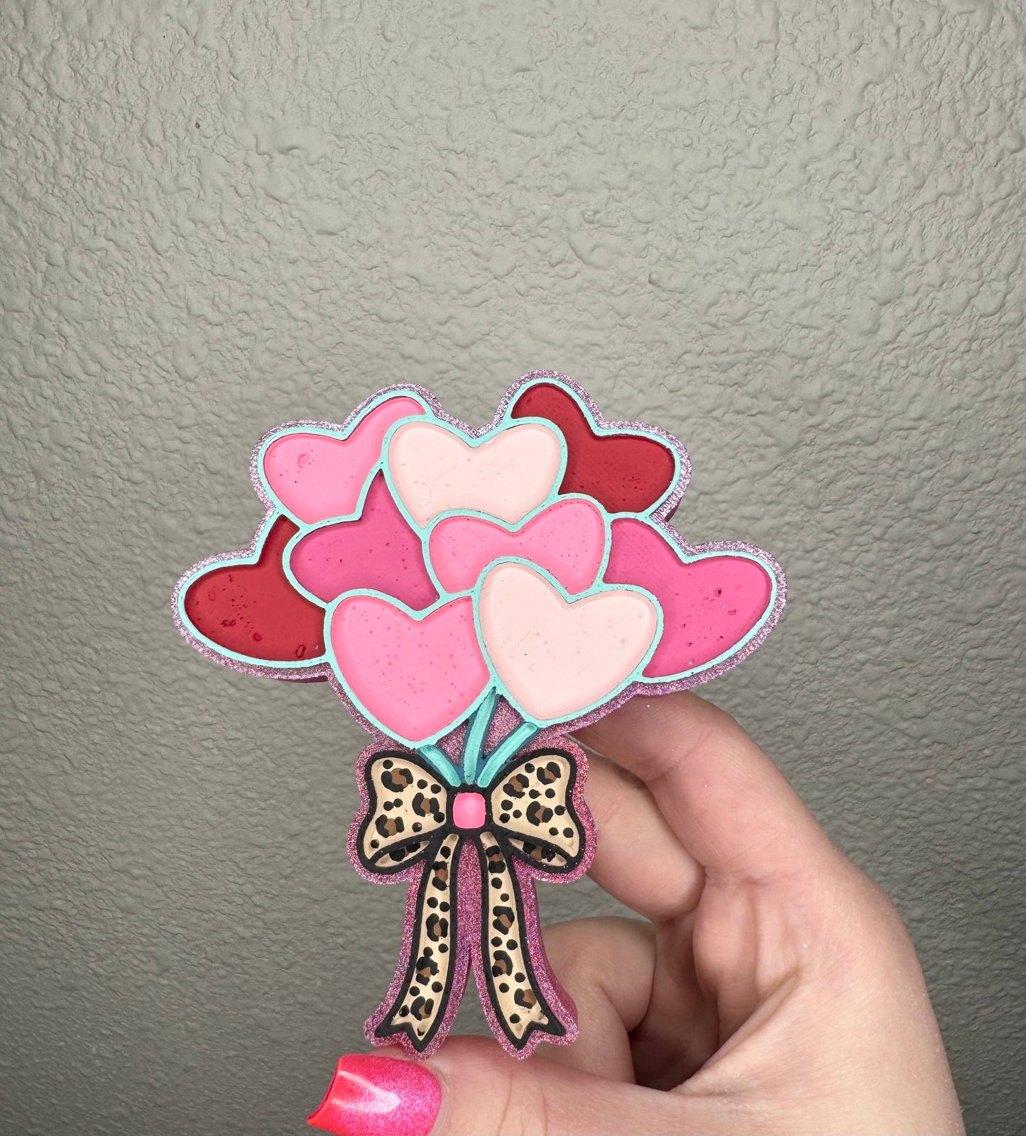 Heart Balloon Freshie - Sweet Grace Type