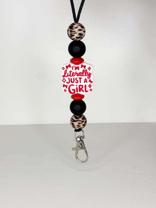 “I’m literally just a girl” Freshie Hanger
