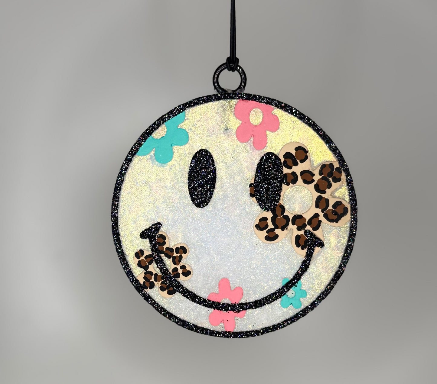 WHOLESALE - Floral Smiley Face Freshie