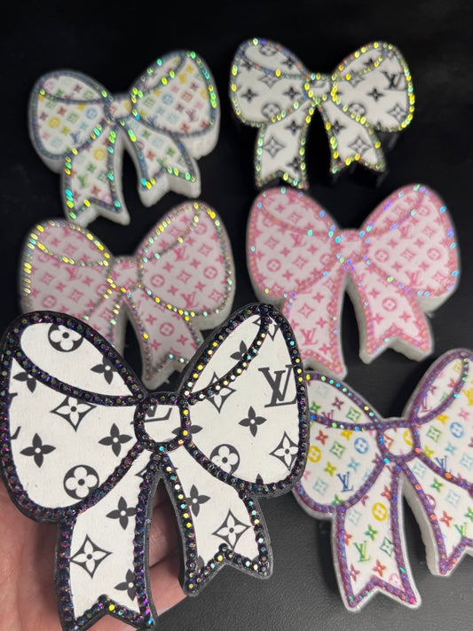 WHOLESALE - LV Black & White Bow Freshie