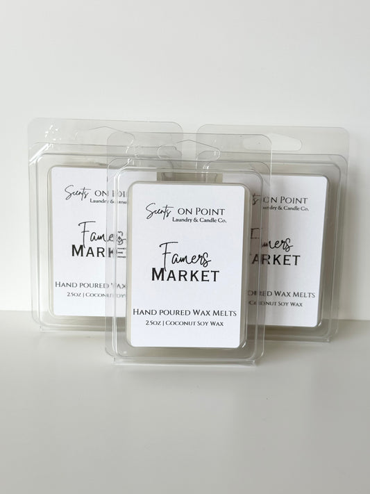 2.5oz Farmers Market Wax Melts