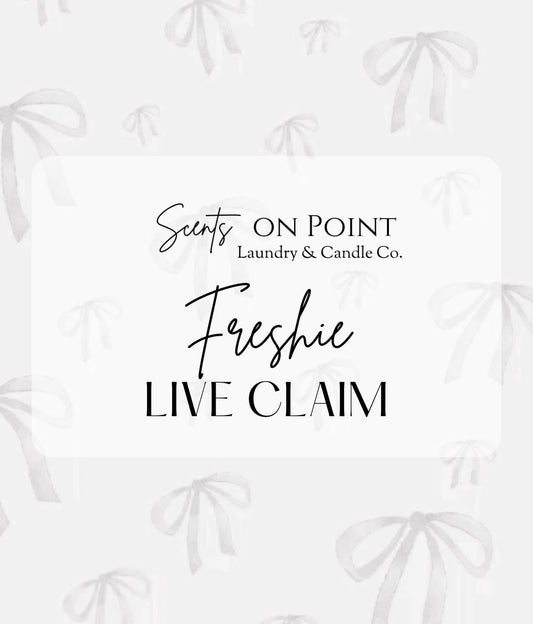 FRESHIE LIVE CLAIM $13.00