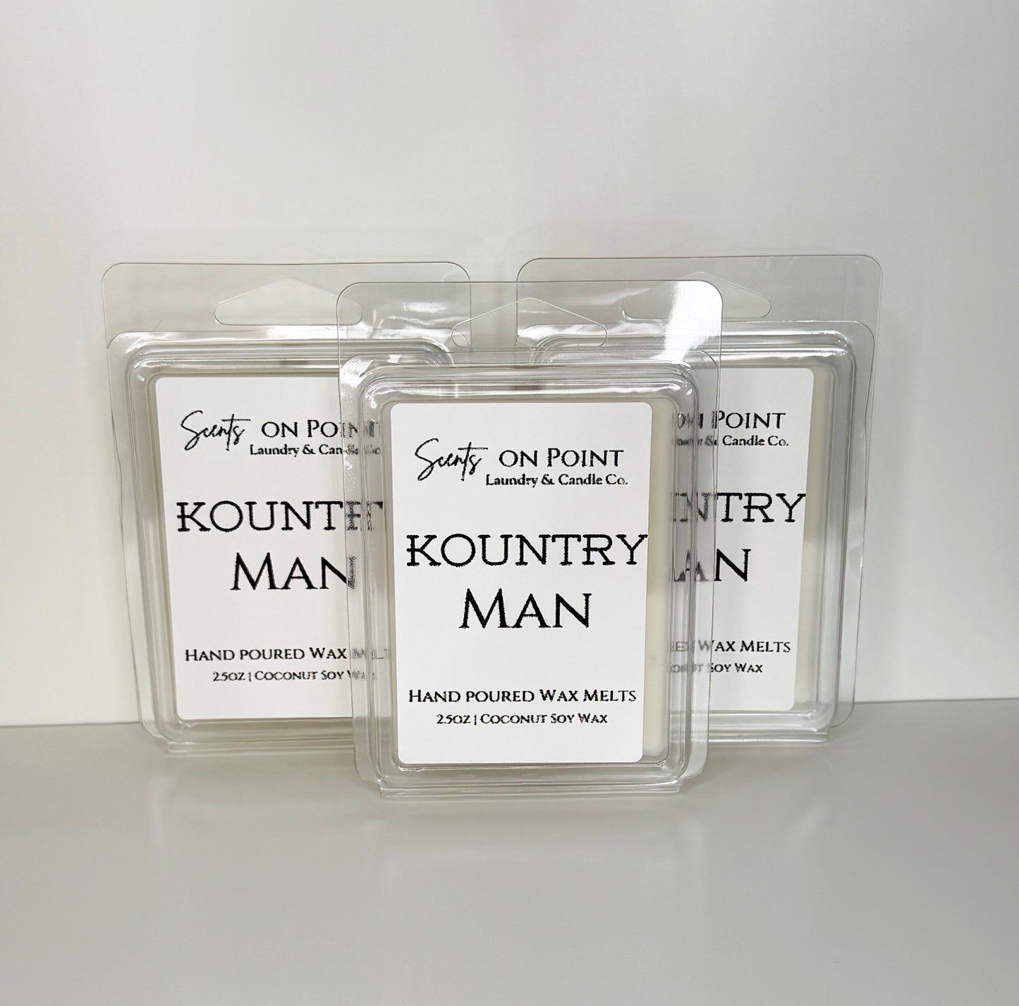 2.5oz Kountry Man Wax Melts