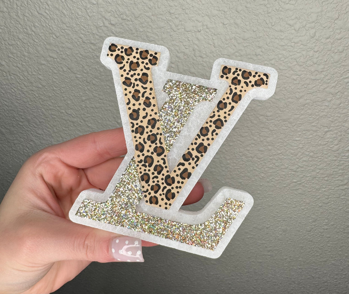 CUSTOM LV Symbol Freshie (Rhinestones NOT Included )