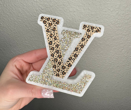 CUSTOM LV Symbol Freshie (Rhinestones NOT Included )