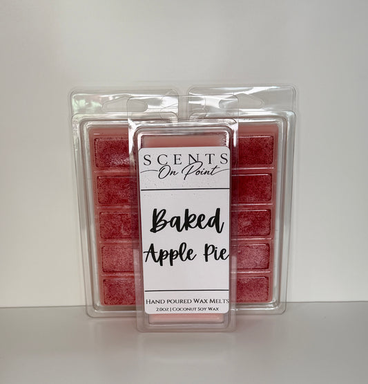 2oz Baked Apple Pie Snap Bar Wax Melts