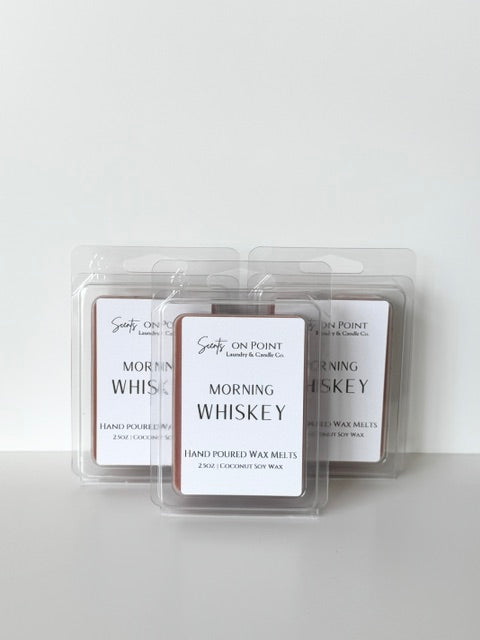 2.5oz Morning Whiskey Wax Melts